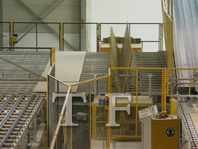 Gypsum board production line