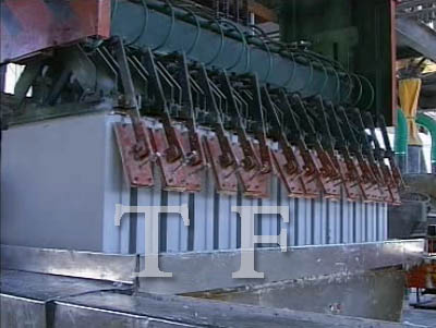 Gypsum block production line