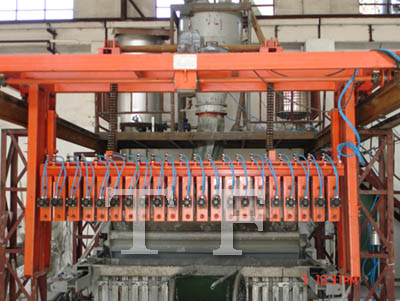 Gypsum block production line