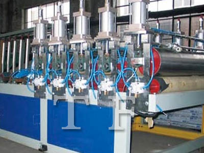 Gypsum board PVC laminating production line